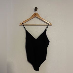 5/$15  Shine Star Women's Black Body Suit Size Large